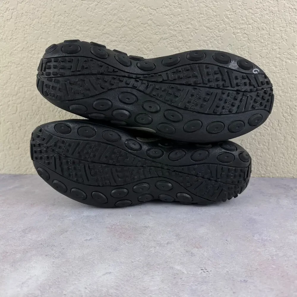 Merrell Jungle Moc Slide Black Suede Mules Clogs Comfort Shoes Mens Size 10.5